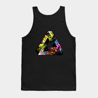 street art triangle. Tank Top